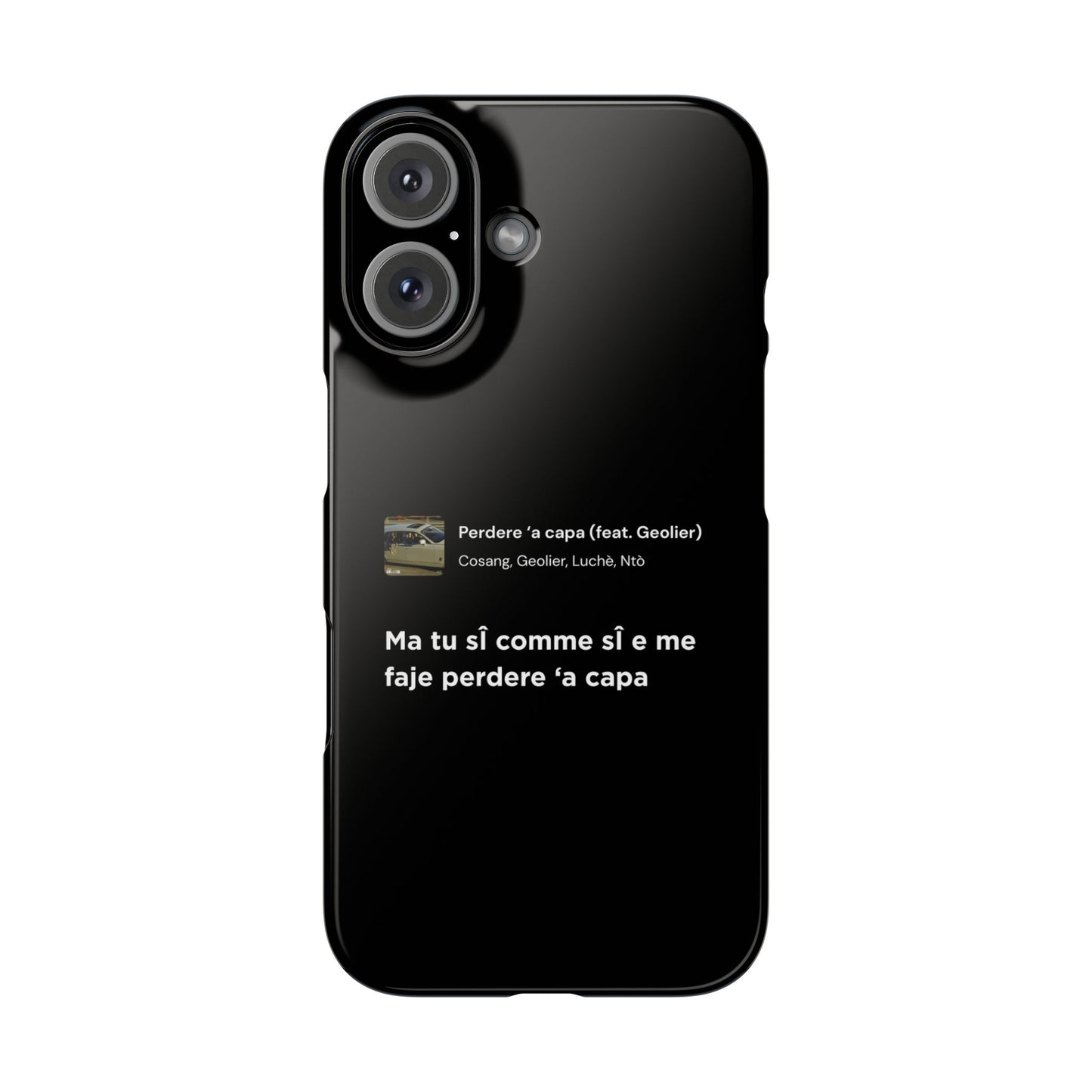 Stylish Snap Case for Music Lovers, Custom Phone Cover with Lyrics, Personalized Gift, Phone Accessory, Unique Snap Case
