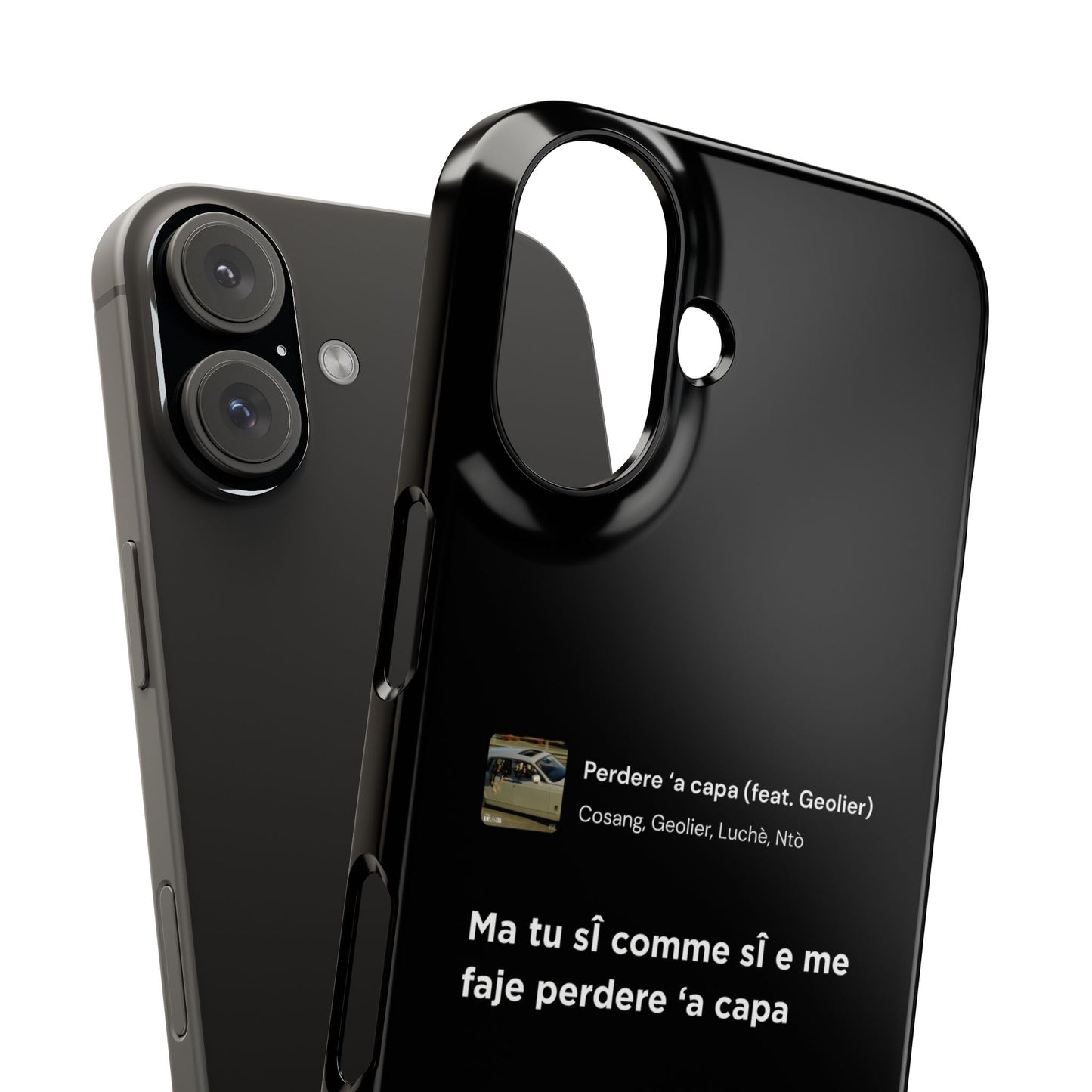 Stylish Snap Case for Music Lovers, Custom Phone Cover with Lyrics, Personalized Gift, Phone Accessory, Unique Snap Case