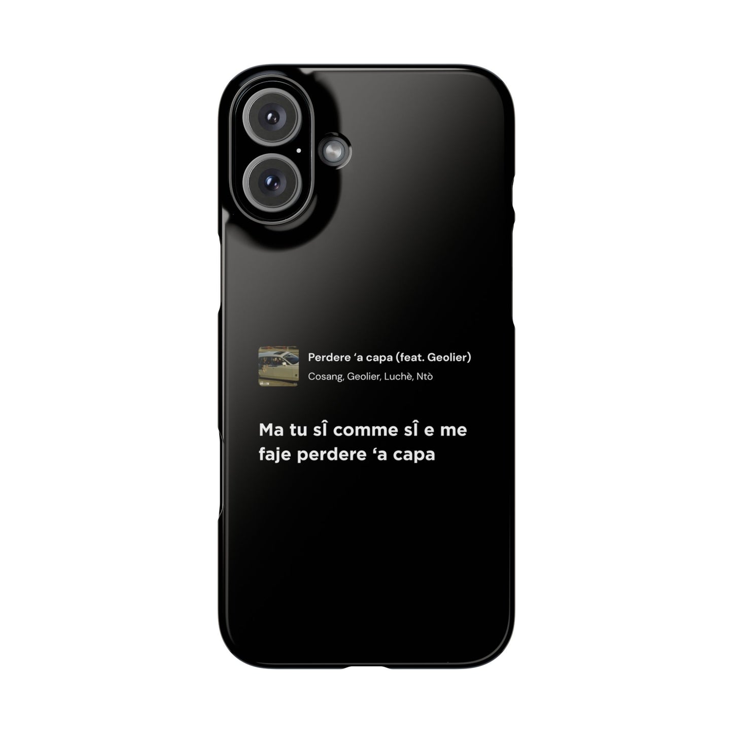 Stylish Snap Case for Music Lovers, Custom Phone Cover with Lyrics, Personalized Gift, Phone Accessory, Unique Snap Case
