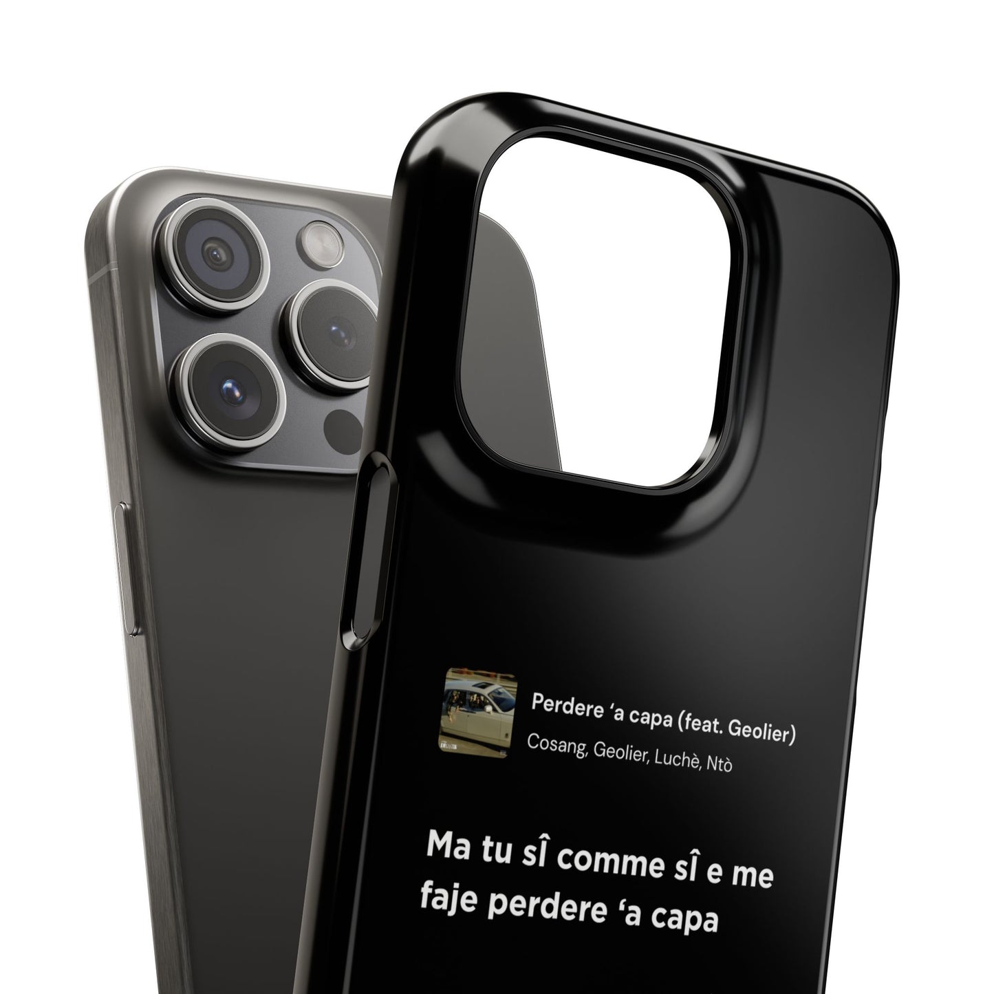 Stylish Snap Case for Music Lovers, Custom Phone Cover with Lyrics, Personalized Gift, Phone Accessory, Unique Snap Case