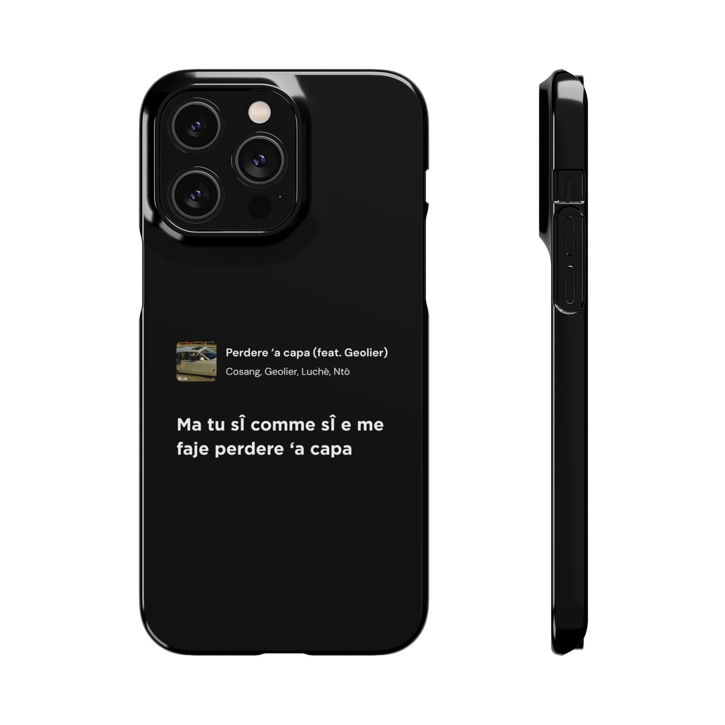 Stylish Snap Case for Music Lovers, Custom Phone Cover with Lyrics, Personalized Gift, Phone Accessory, Unique Snap Case