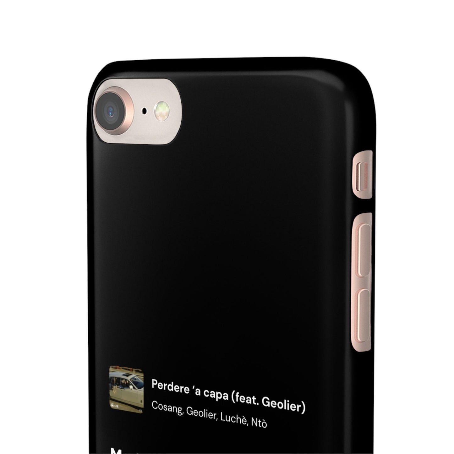 Stylish Snap Case for Music Lovers, Custom Phone Cover with Lyrics, Personalized Gift, Phone Accessory, Unique Snap Case