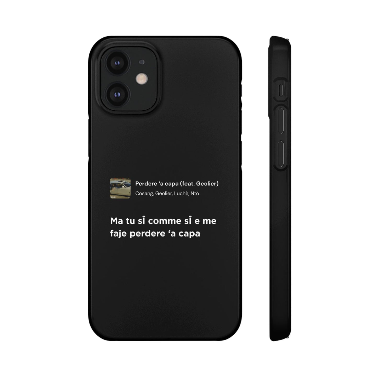 Stylish Snap Case for Music Lovers, Custom Phone Cover with Lyrics, Personalized Gift, Phone Accessory, Unique Snap Case
