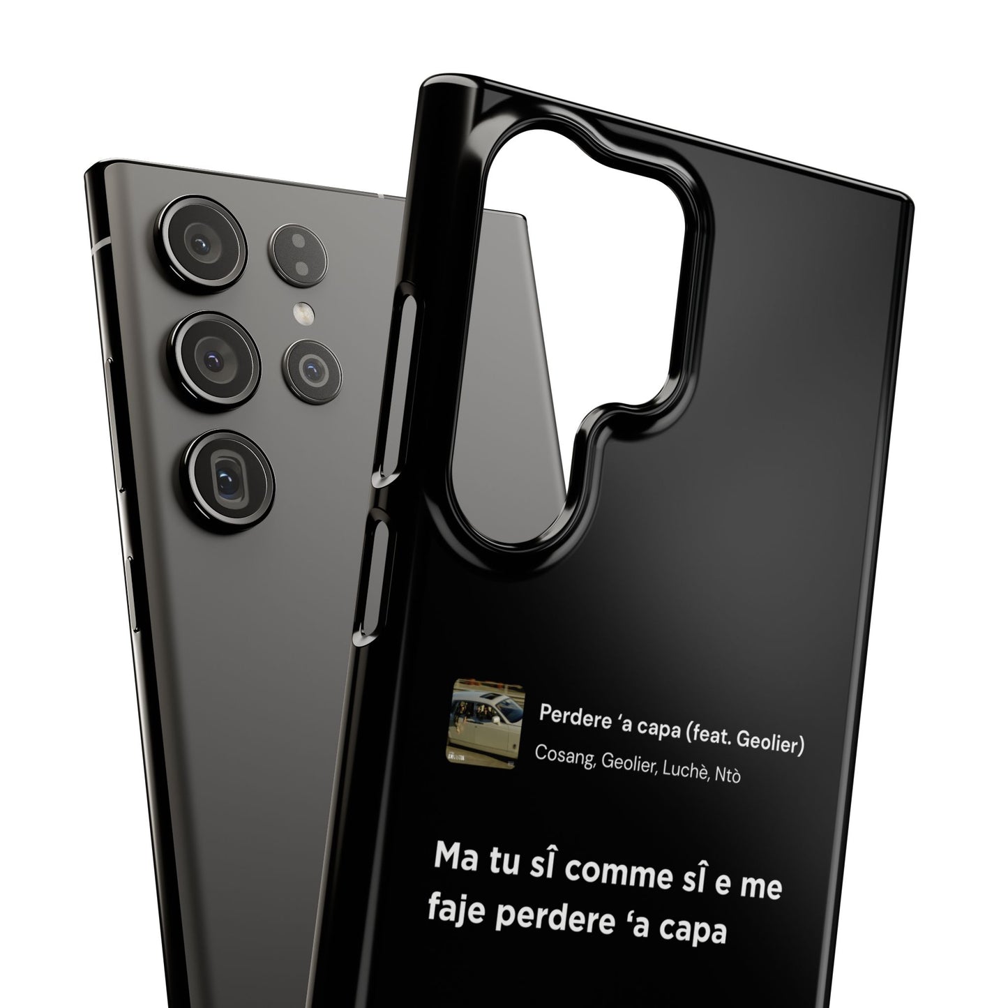 Stylish Snap Case for Music Lovers, Custom Phone Cover with Lyrics, Personalized Gift, Phone Accessory, Unique Snap Case