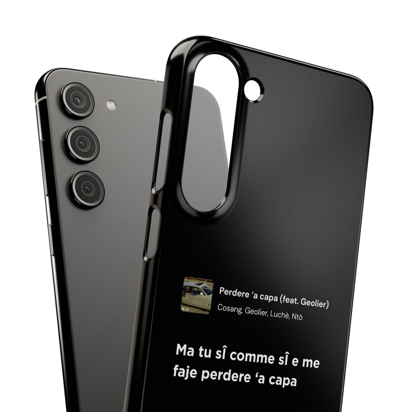 Stylish Snap Case for Music Lovers, Custom Phone Cover with Lyrics, Personalized Gift, Phone Accessory, Unique Snap Case