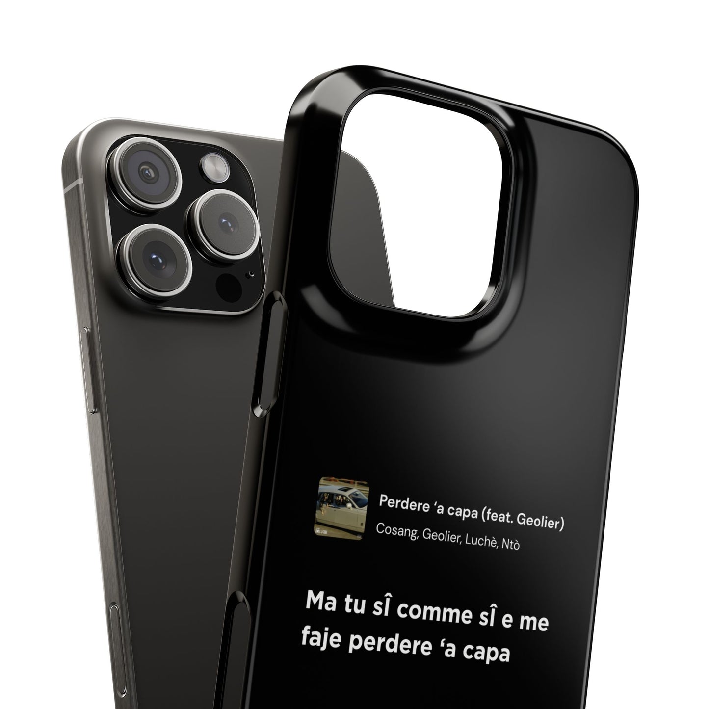 Stylish Snap Case for Music Lovers, Custom Phone Cover with Lyrics, Personalized Gift, Phone Accessory, Unique Snap Case