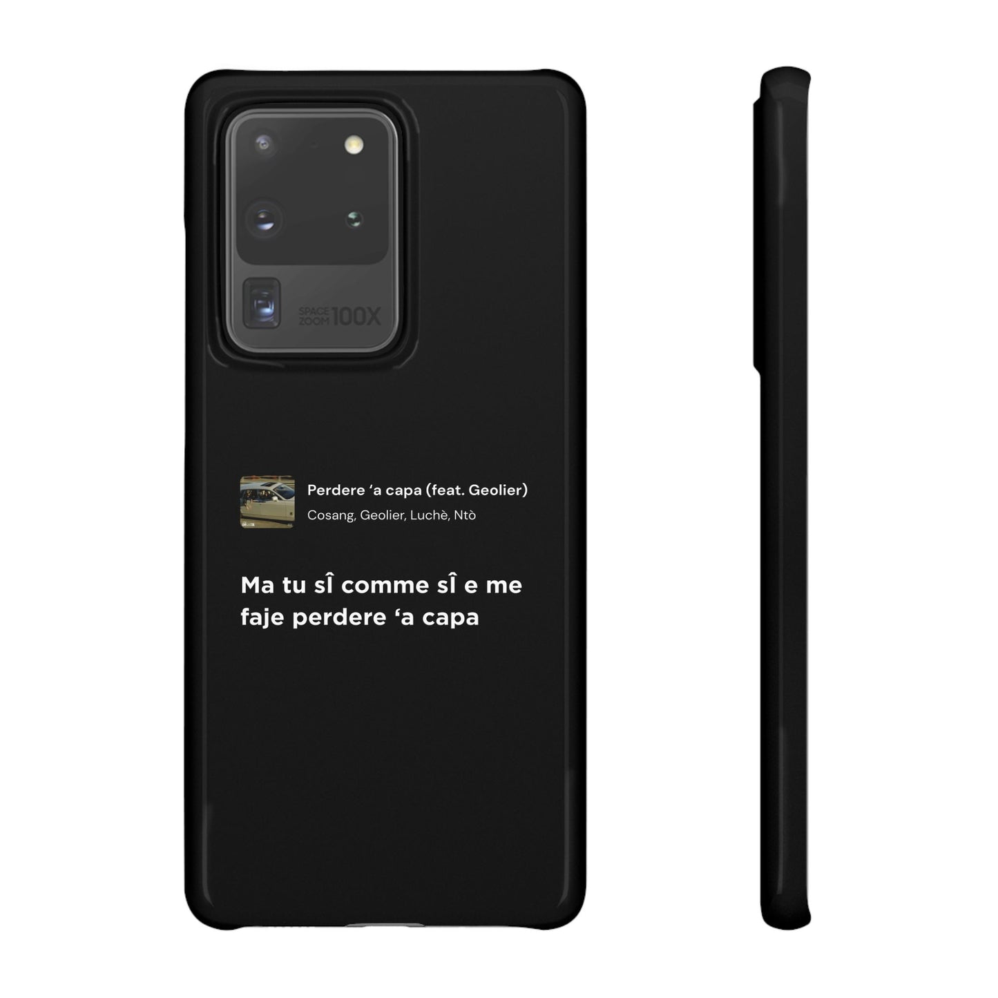 Stylish Snap Case for Music Lovers, Custom Phone Cover with Lyrics, Personalized Gift, Phone Accessory, Unique Snap Case