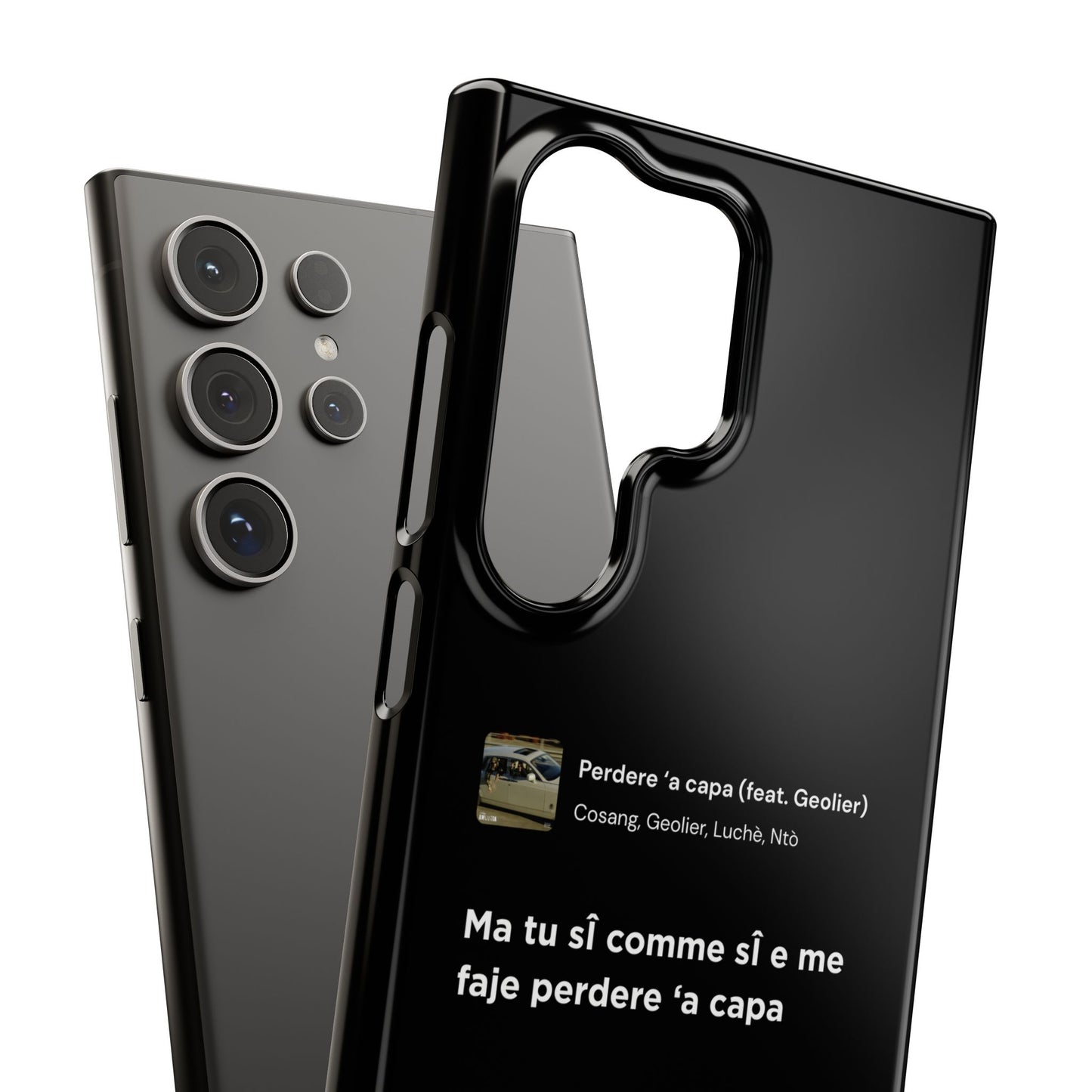 Stylish Snap Case for Music Lovers, Custom Phone Cover with Lyrics, Personalized Gift, Phone Accessory, Unique Snap Case