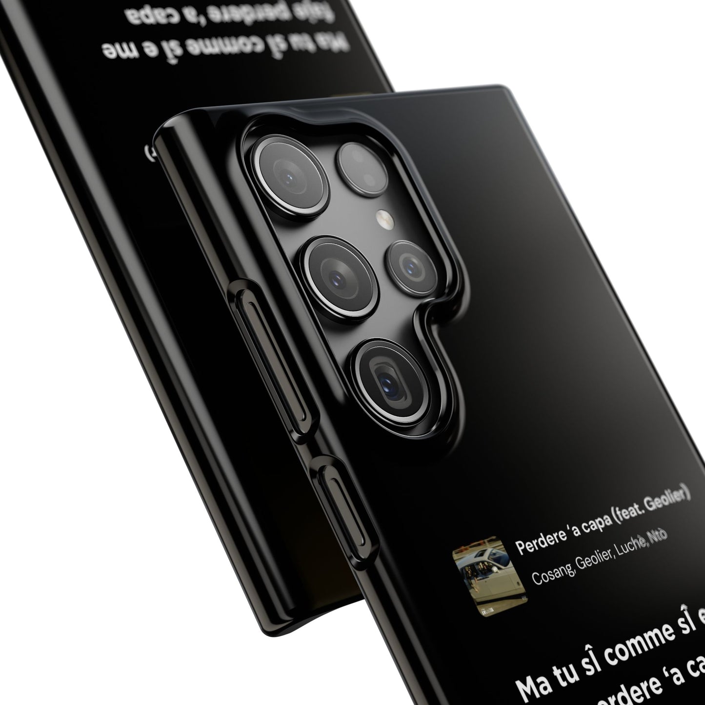 Stylish Snap Case for Music Lovers, Custom Phone Cover with Lyrics, Personalized Gift, Phone Accessory, Unique Snap Case