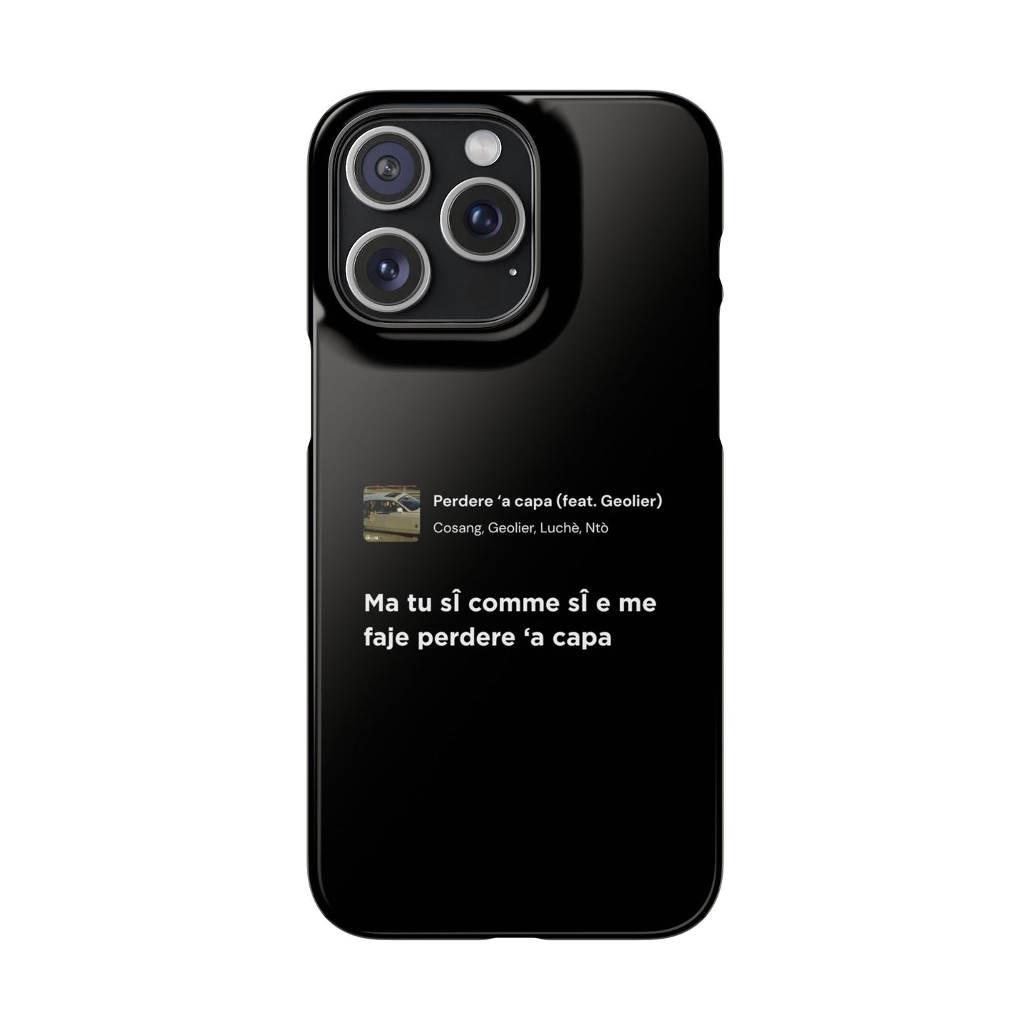 Stylish Snap Case for Music Lovers, Custom Phone Cover with Lyrics, Personalized Gift, Phone Accessory, Unique Snap Case