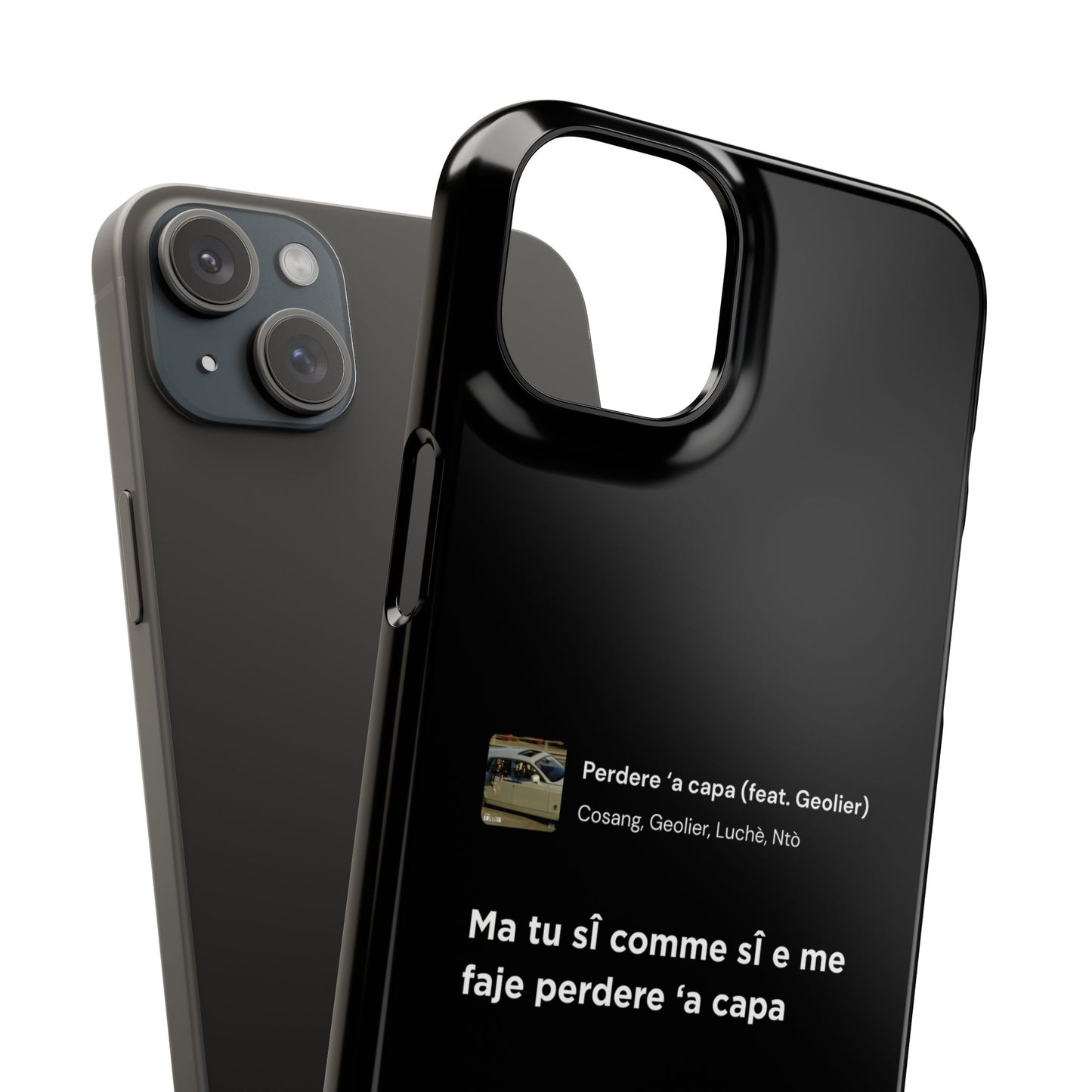 Stylish Snap Case for Music Lovers, Custom Phone Cover with Lyrics, Personalized Gift, Phone Accessory, Unique Snap Case