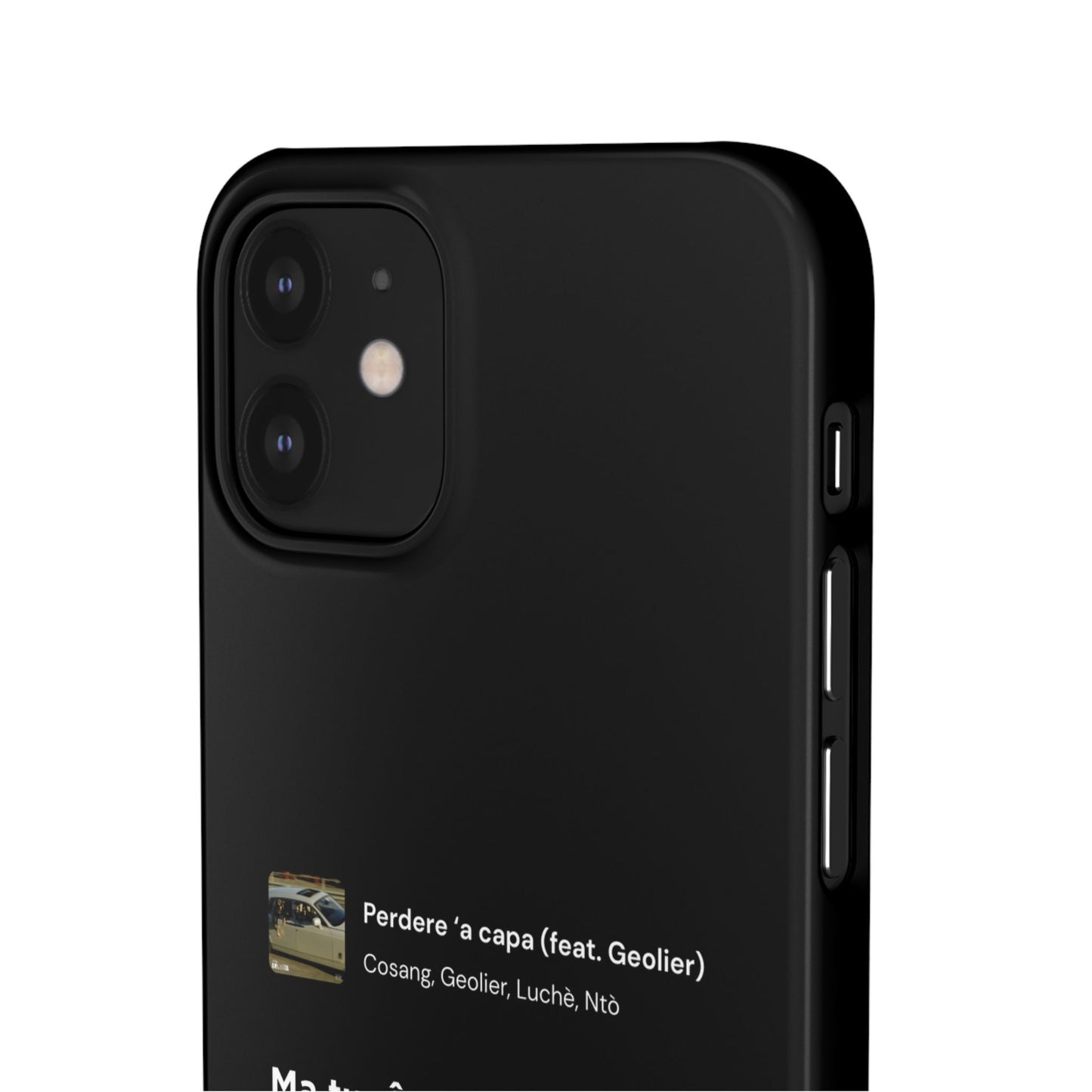 Stylish Snap Case for Music Lovers, Custom Phone Cover with Lyrics, Personalized Gift, Phone Accessory, Unique Snap Case
