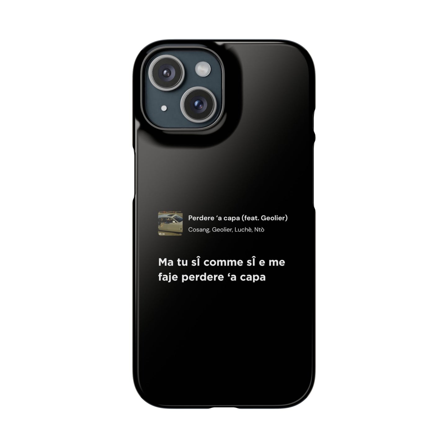 Stylish Snap Case for Music Lovers, Custom Phone Cover with Lyrics, Personalized Gift, Phone Accessory, Unique Snap Case