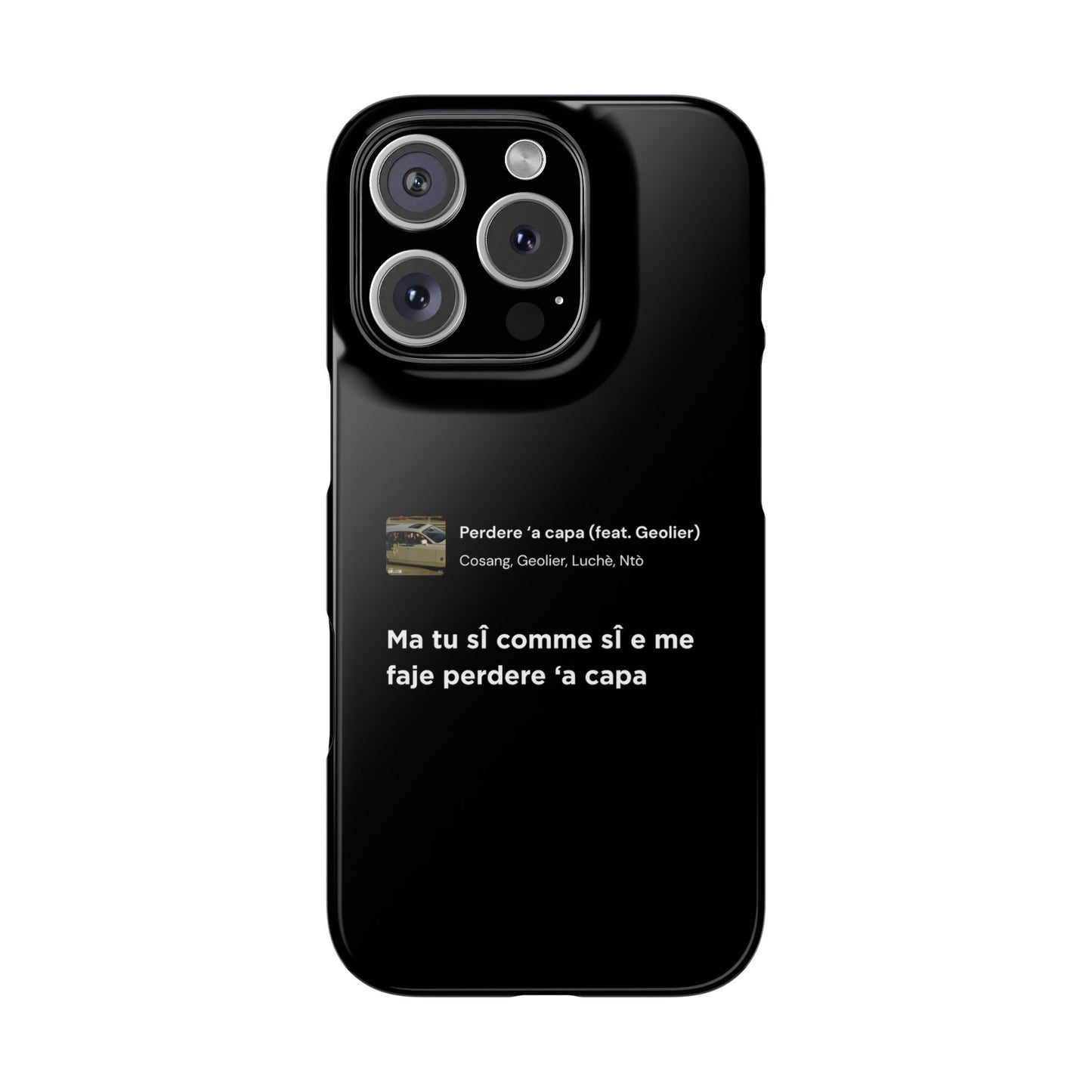 Stylish Snap Case for Music Lovers, Custom Phone Cover with Lyrics, Personalized Gift, Phone Accessory, Unique Snap Case