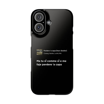 Stylish Snap Case for Music Lovers, Custom Phone Cover with Lyrics, Personalized Gift, Phone Accessory, Unique Snap Case