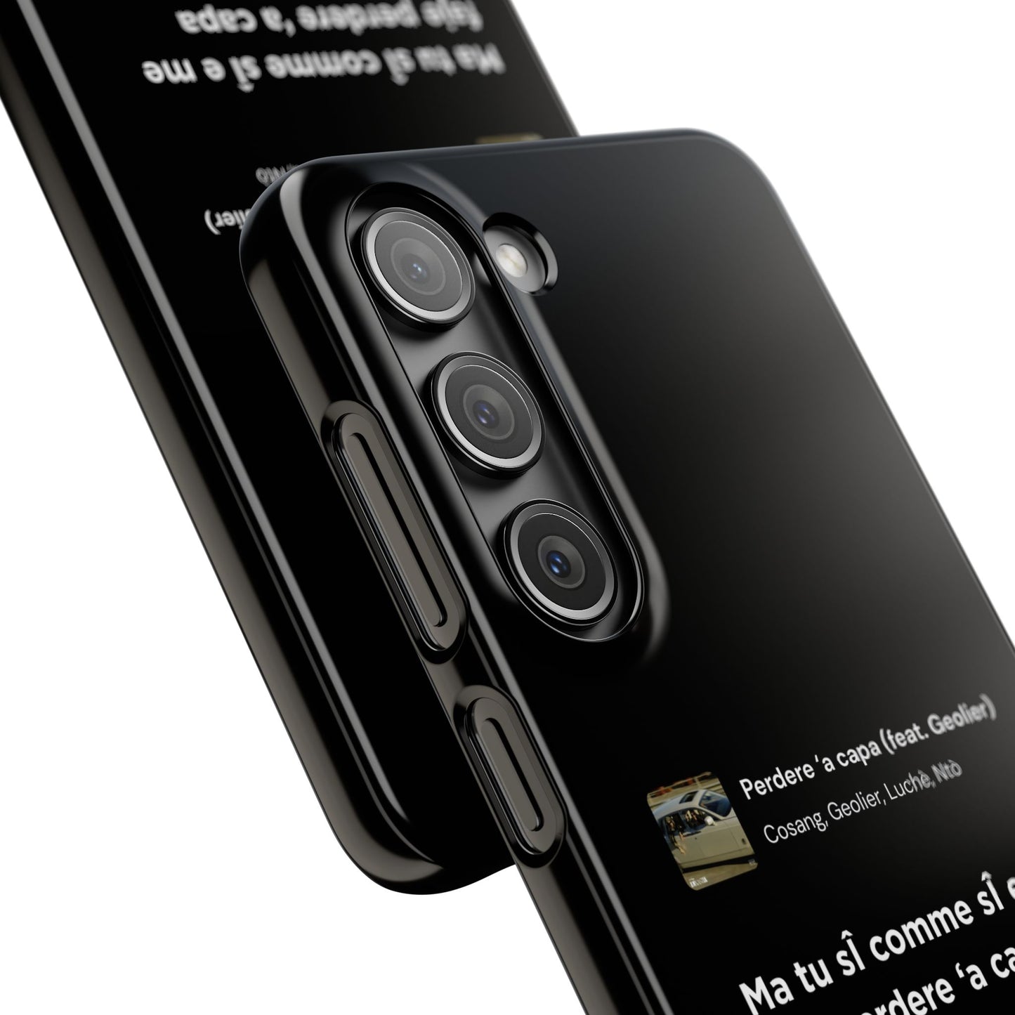 Stylish Snap Case for Music Lovers, Custom Phone Cover with Lyrics, Personalized Gift, Phone Accessory, Unique Snap Case