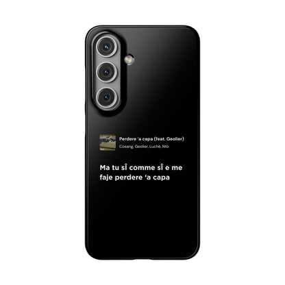 Stylish Snap Case for Music Lovers, Custom Phone Cover with Lyrics, Personalized Gift, Phone Accessory, Unique Snap Case