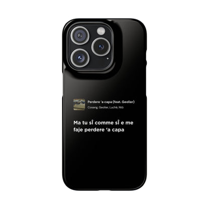 Stylish Snap Case for Music Lovers, Custom Phone Cover with Lyrics, Personalized Gift, Phone Accessory, Unique Snap Case