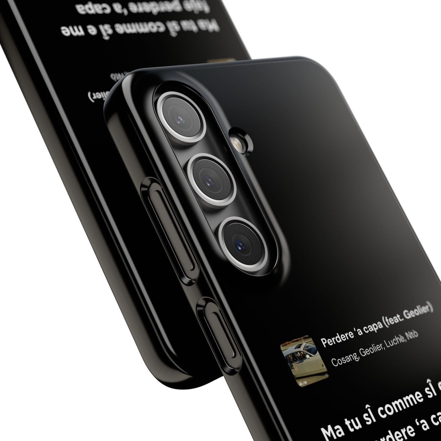 Stylish Snap Case for Music Lovers, Custom Phone Cover with Lyrics, Personalized Gift, Phone Accessory, Unique Snap Case