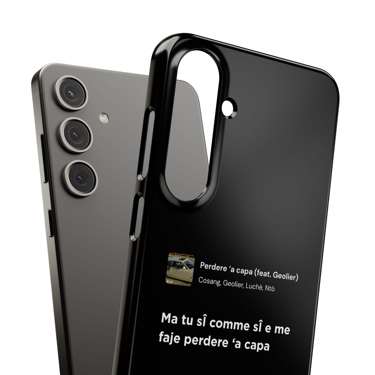 Stylish Snap Case for Music Lovers, Custom Phone Cover with Lyrics, Personalized Gift, Phone Accessory, Unique Snap Case