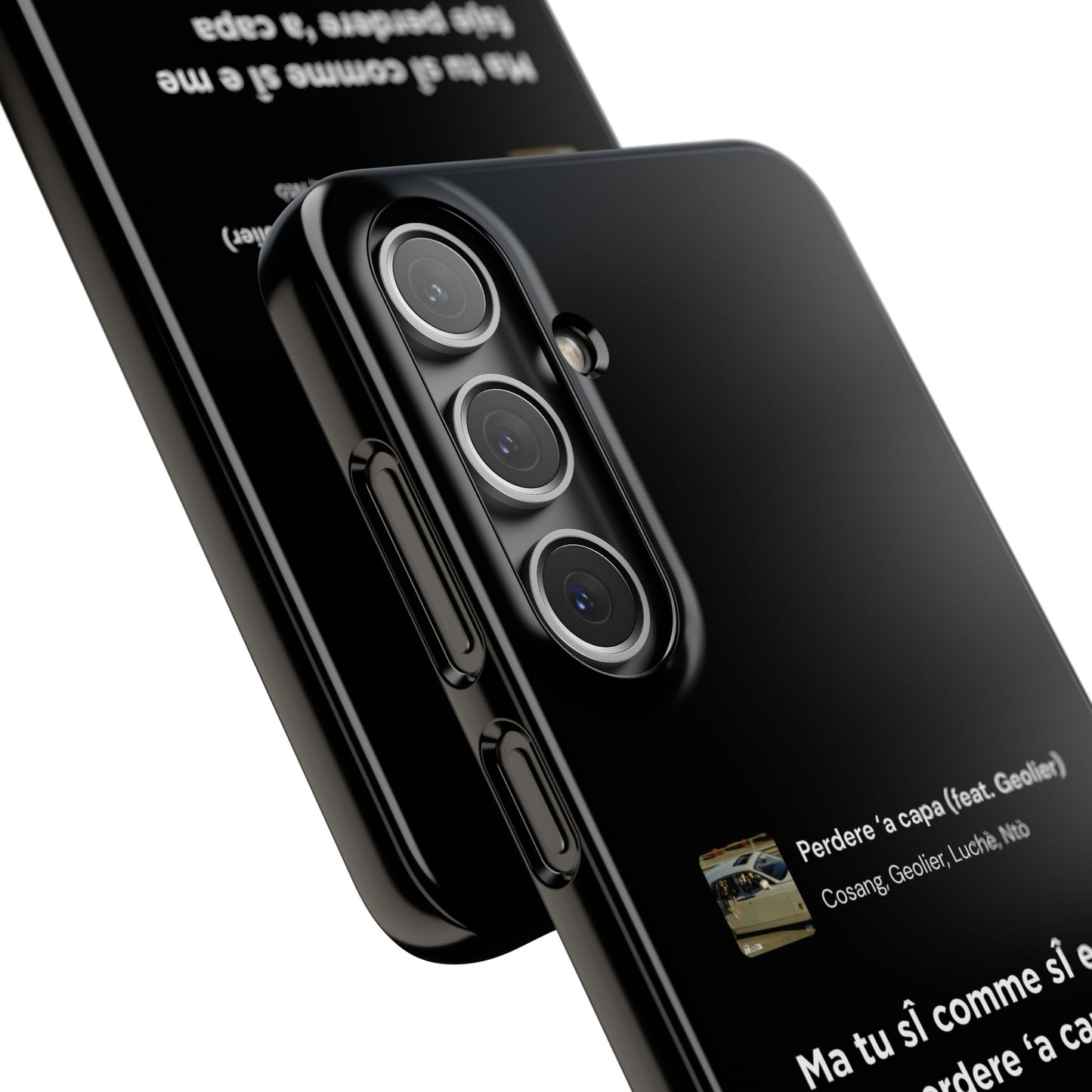Stylish Snap Case for Music Lovers, Custom Phone Cover with Lyrics, Personalized Gift, Phone Accessory, Unique Snap Case