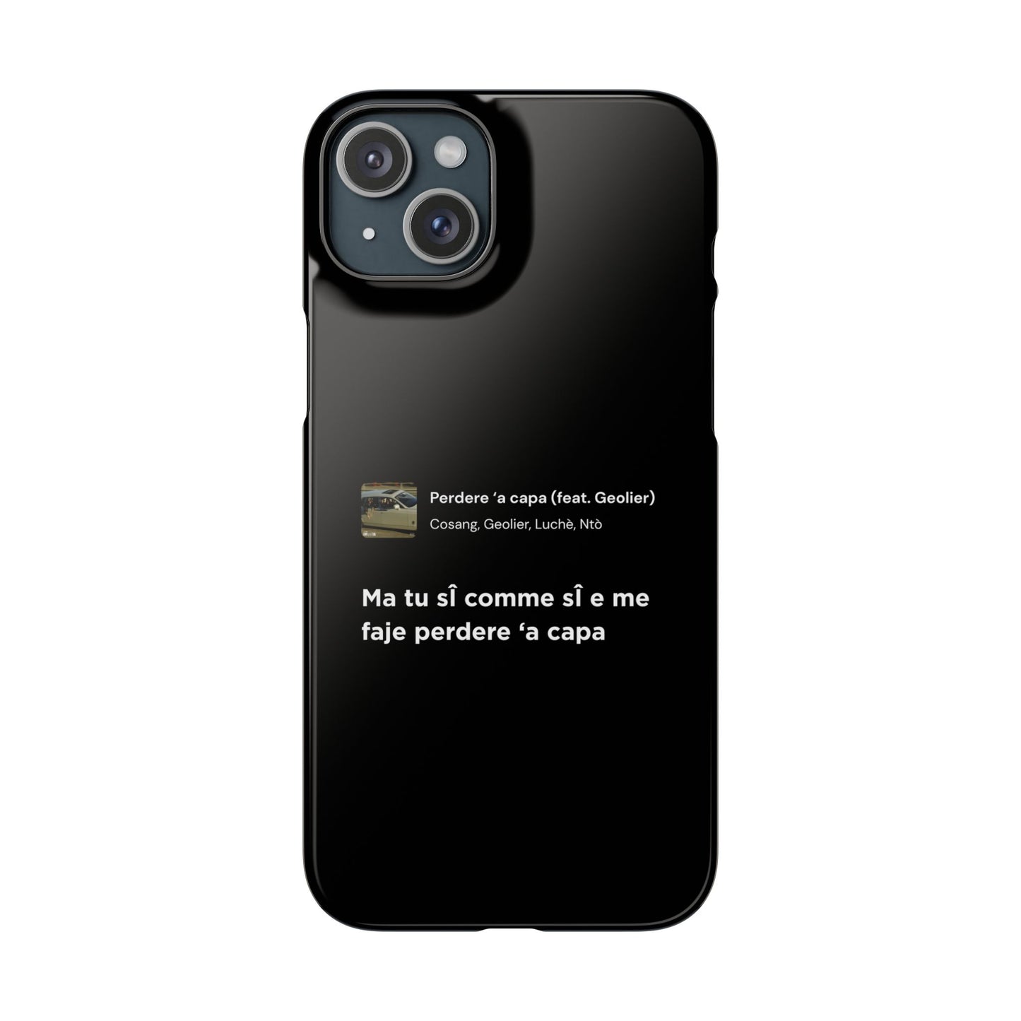 Stylish Snap Case for Music Lovers, Custom Phone Cover with Lyrics, Personalized Gift, Phone Accessory, Unique Snap Case