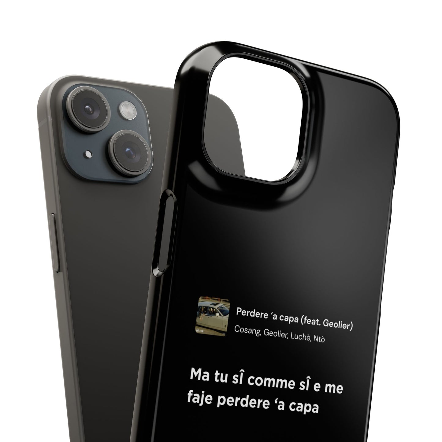 Stylish Snap Case for Music Lovers, Custom Phone Cover with Lyrics, Personalized Gift, Phone Accessory, Unique Snap Case