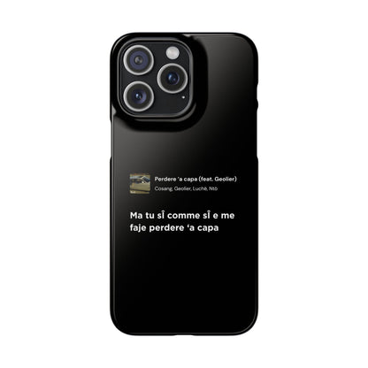 Stylish Snap Case for Music Lovers, Custom Phone Cover with Lyrics, Personalized Gift, Phone Accessory, Unique Snap Case