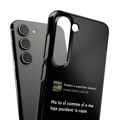 Stylish Snap Case for Music Lovers, Custom Phone Cover with Lyrics, Personalized Gift, Phone Accessory, Unique Snap Case