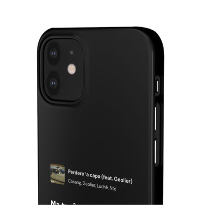 Stylish Snap Case for Music Lovers, Custom Phone Cover with Lyrics, Personalized Gift, Phone Accessory, Unique Snap Case