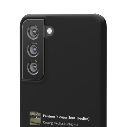 Stylish Snap Case for Music Lovers, Custom Phone Cover with Lyrics, Personalized Gift, Phone Accessory, Unique Snap Case