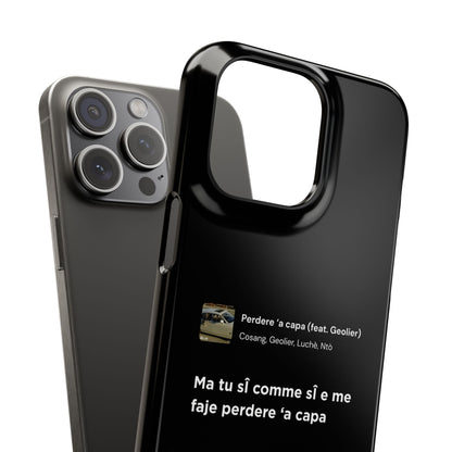 Stylish Snap Case for Music Lovers, Custom Phone Cover with Lyrics, Personalized Gift, Phone Accessory, Unique Snap Case